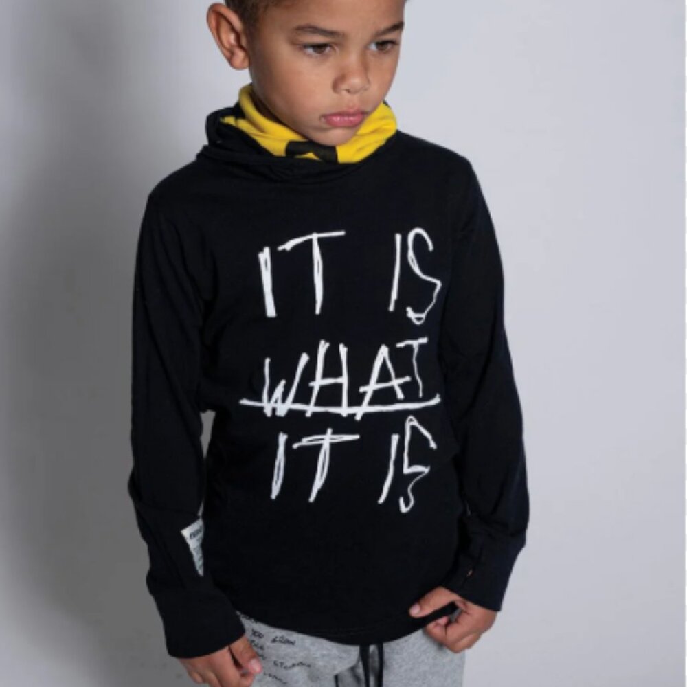 Nununu Kids It Is What It Is Long Sleeve Shirt